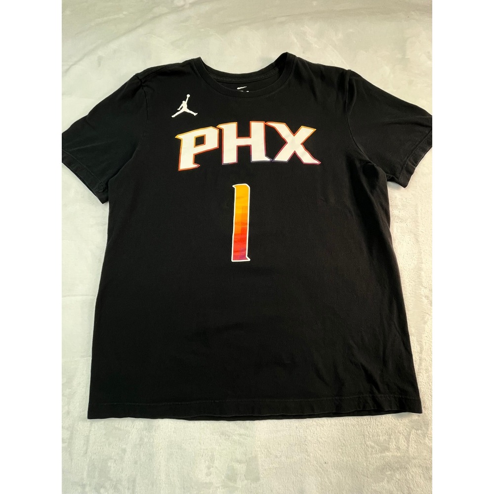 Phoenix Suns Devon Booker The Nike Tee Mens M Shirt Black